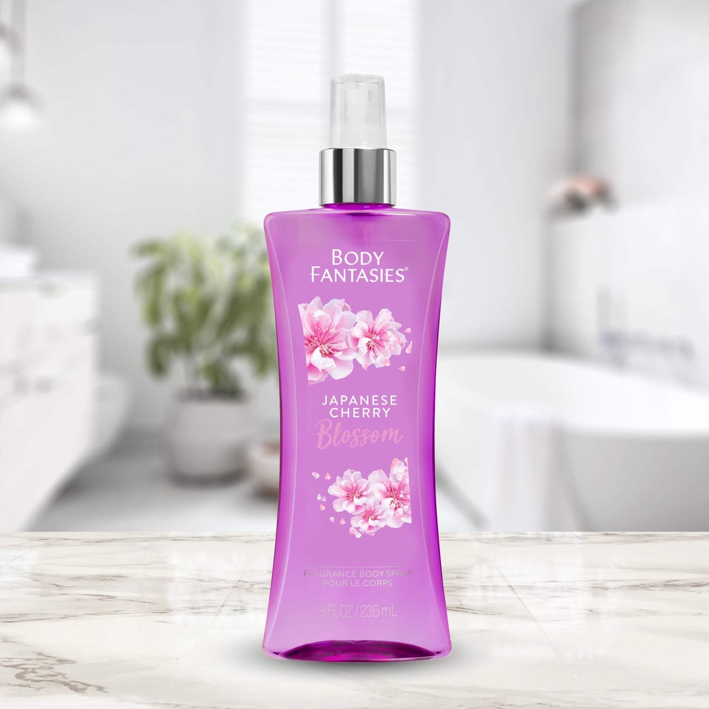 Signature Japanese Cherry Blossom Fragrance Body Spray by Body Fantasies for Women - 8 oz Body Spray