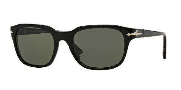 Persol PO3112S 95-58 - Black-Green Polarized by Persol for Men - 53-19-145 mm Sunglasses
