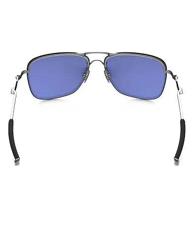 Oakley TailHook OO4087-06 - Lead -Black Iridium Polarized by Oakley for Men - 60-15-121 mm Sunglasses