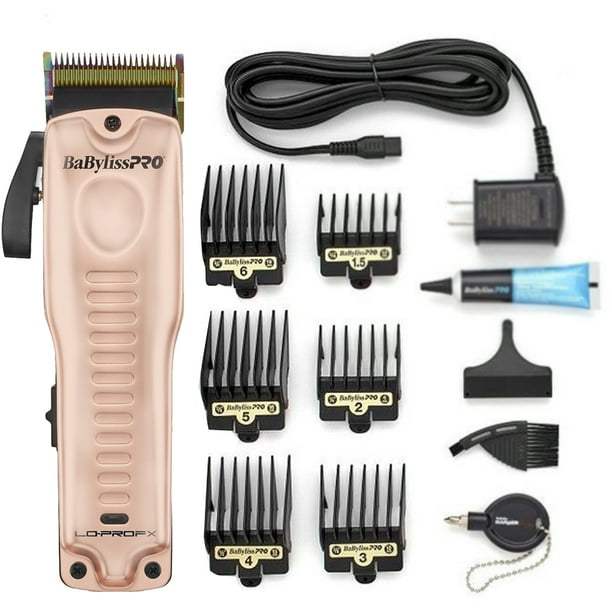 BaBylissPRO LoPROFX Limited Edition Rose Gold Clipper and Trimmer Combo