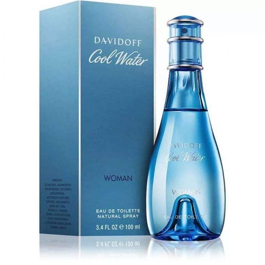 Cool Water by Davidoff for Women - 3.4 oz EDT Spray
