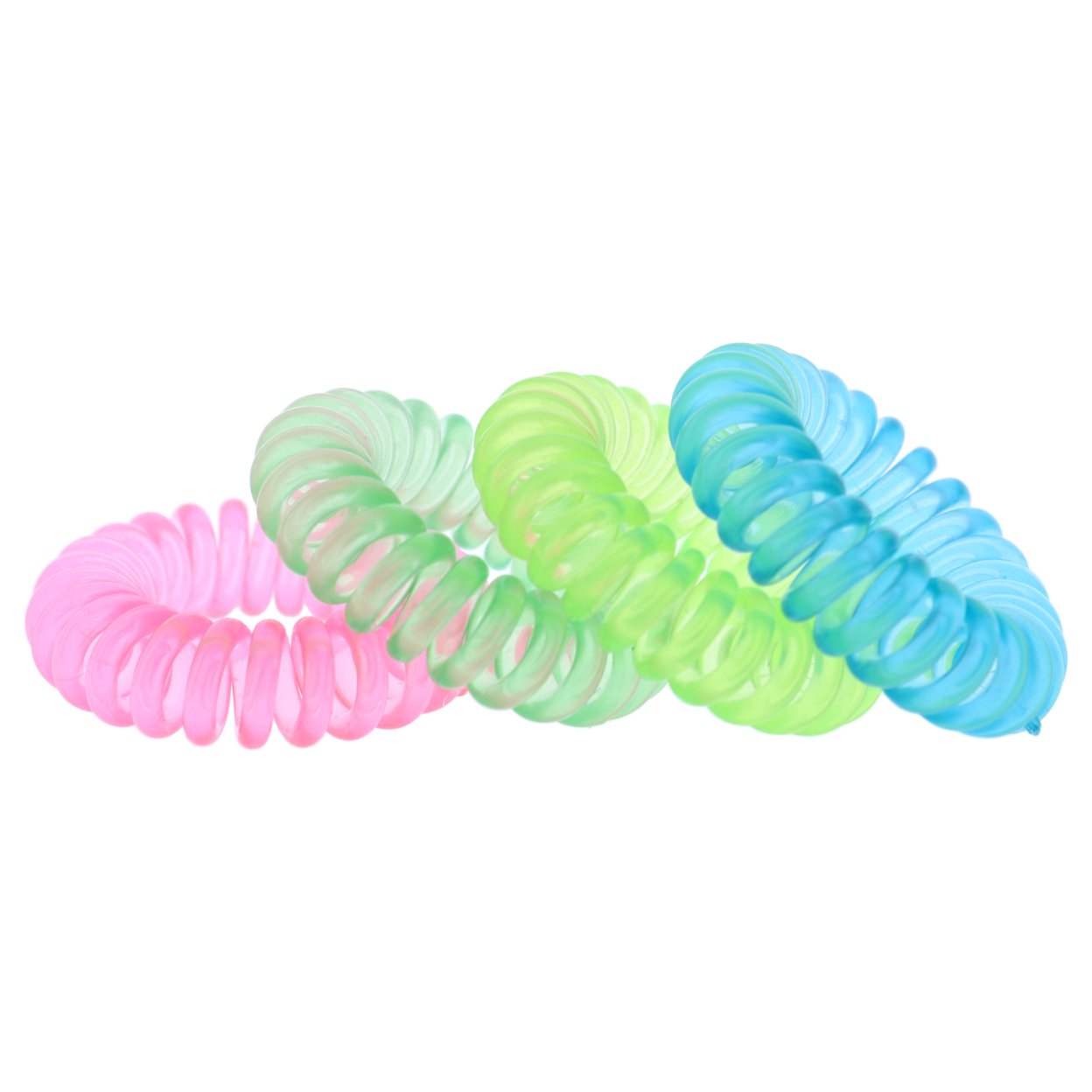 The Markless Hair Loop Set - Glow by Goomee for Women - 4 Pc Hair Tie