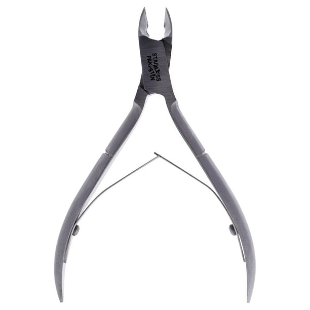 Cuticle Nipper Double Spring - Half Jaw by Satin Edge for Unisex - 4 Inch Nippers