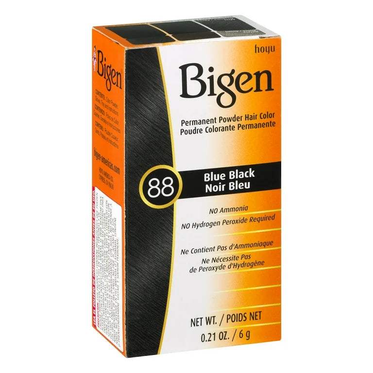 Bigen Hair Color 88 Blue Black, 0.21 Oz