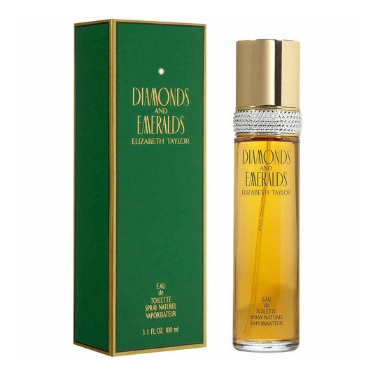 Diamonds and Emeralds by Elizabeth Taylor for Women - 3.3 oz EDT Spray
