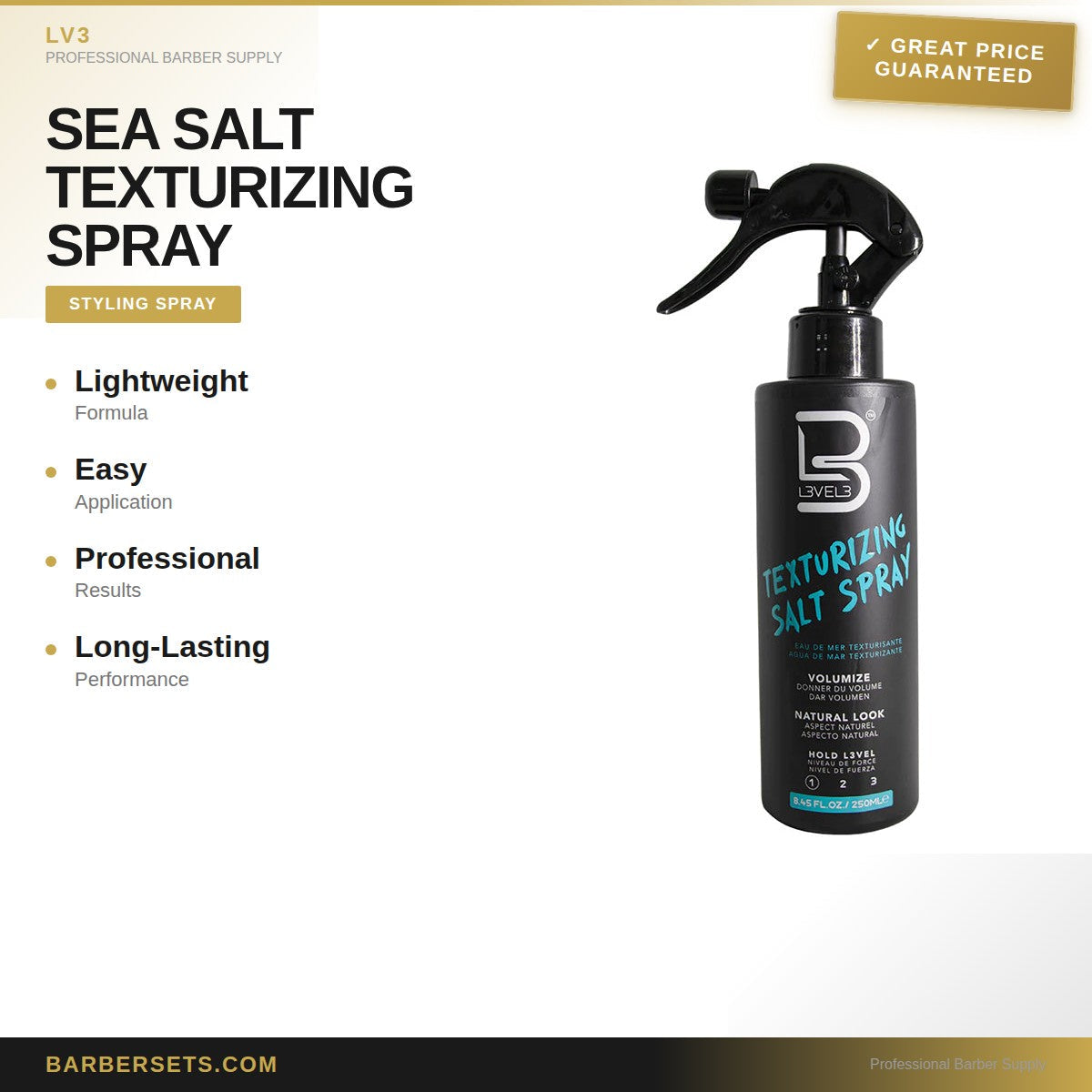 LV3 SEA SALT TEXTURIZING SPRAY