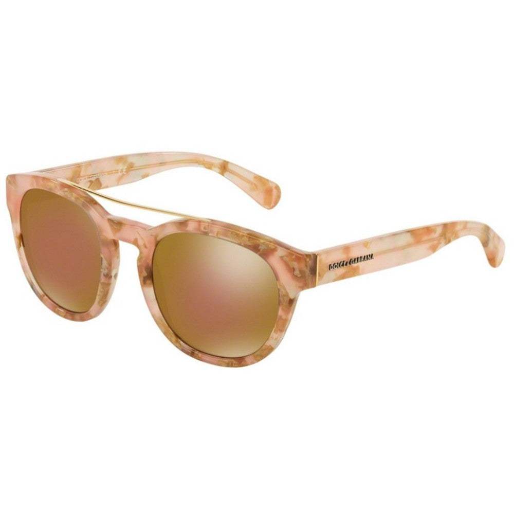 Dolce and Gabbana DG 4274 2928-F9 - Powder Marble-Brown Bronze by Dolce and Gabbana for Women - 50-21-140 mm Sunglasses