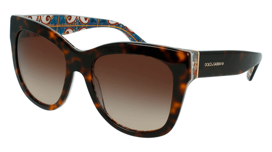 Dolce and Gabbana DG 4270 3037-13 - Havana Handcart-Brown Gradient by Dolce and Gabbana for Women - 55-19-140 mm Sunglasses