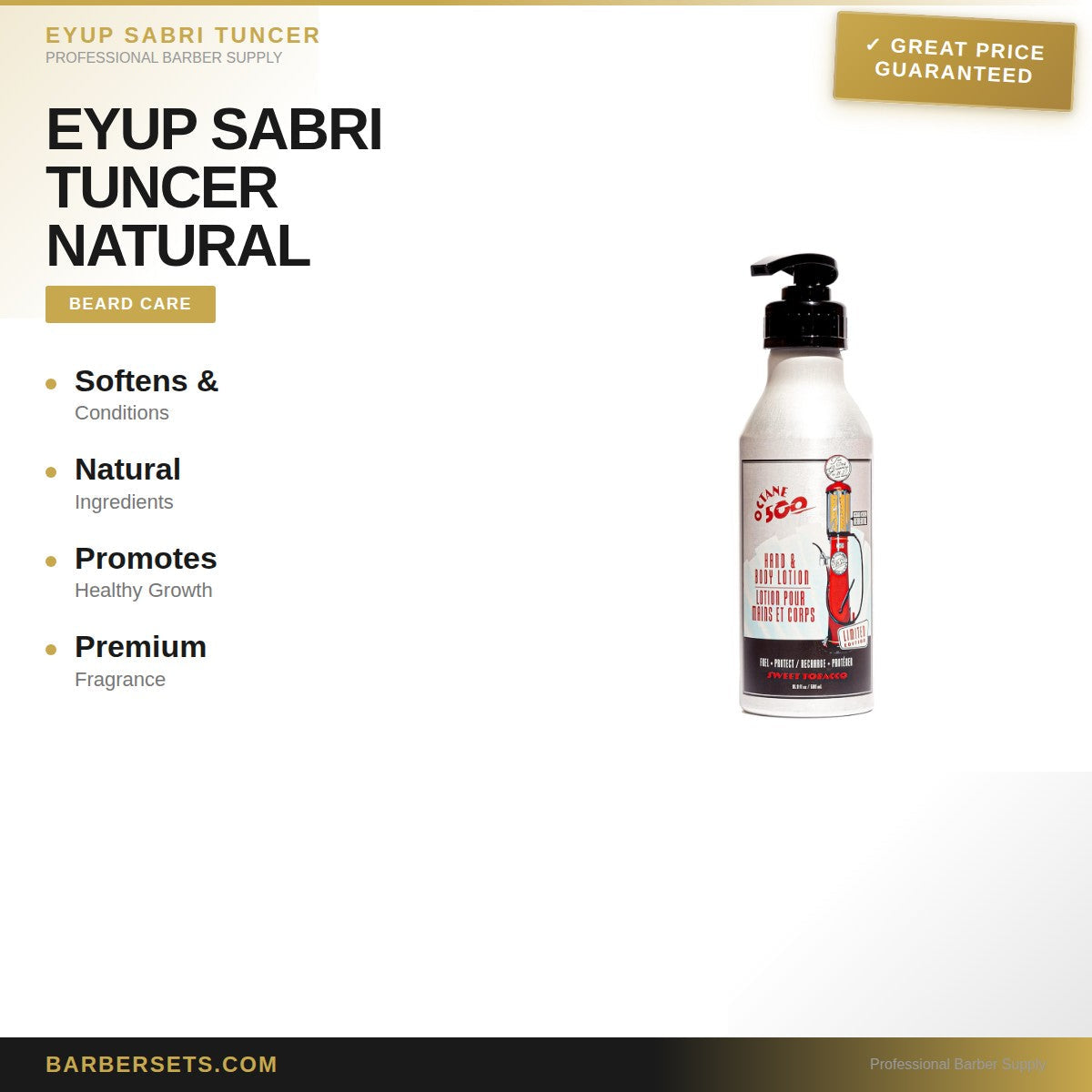 EYUP SABRI TUNCER NATURAL OLIVE  OIL HAND AND BODY LOTION 500 ML