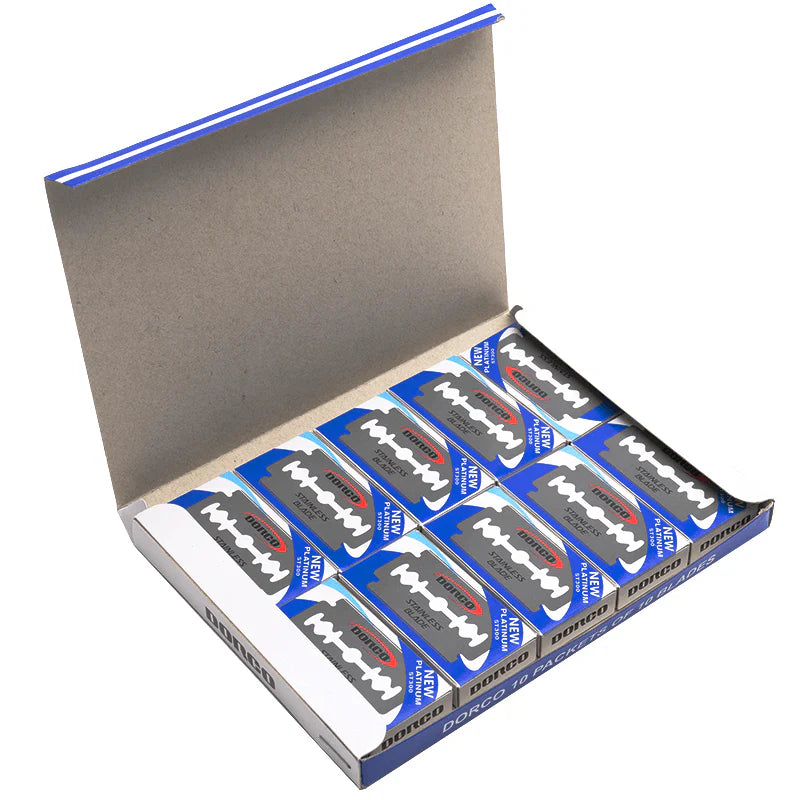 Dorco HST300 Single Edge Razor Blades 1000 ct