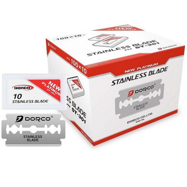 Dorco ST301 Platinum Extra Double Edge Razor Blade - 5000 ct
