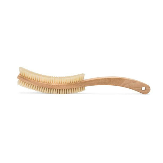 Dural Allo Bath Brush For Dry Massage Pure Natural Bristles Lacquered Beech Wood