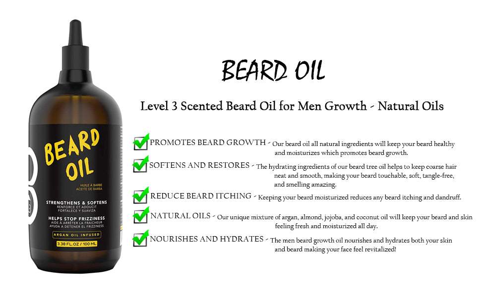 Lv3 Level 3 Beard Oil