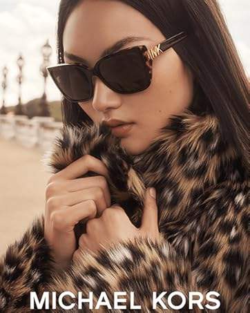 Michael Kors MK 1006 1057R5 Sadie II - Black Gold Leopard-Black -Gold by Michael Kors for Women - 62-14-125 mm Sunglasses