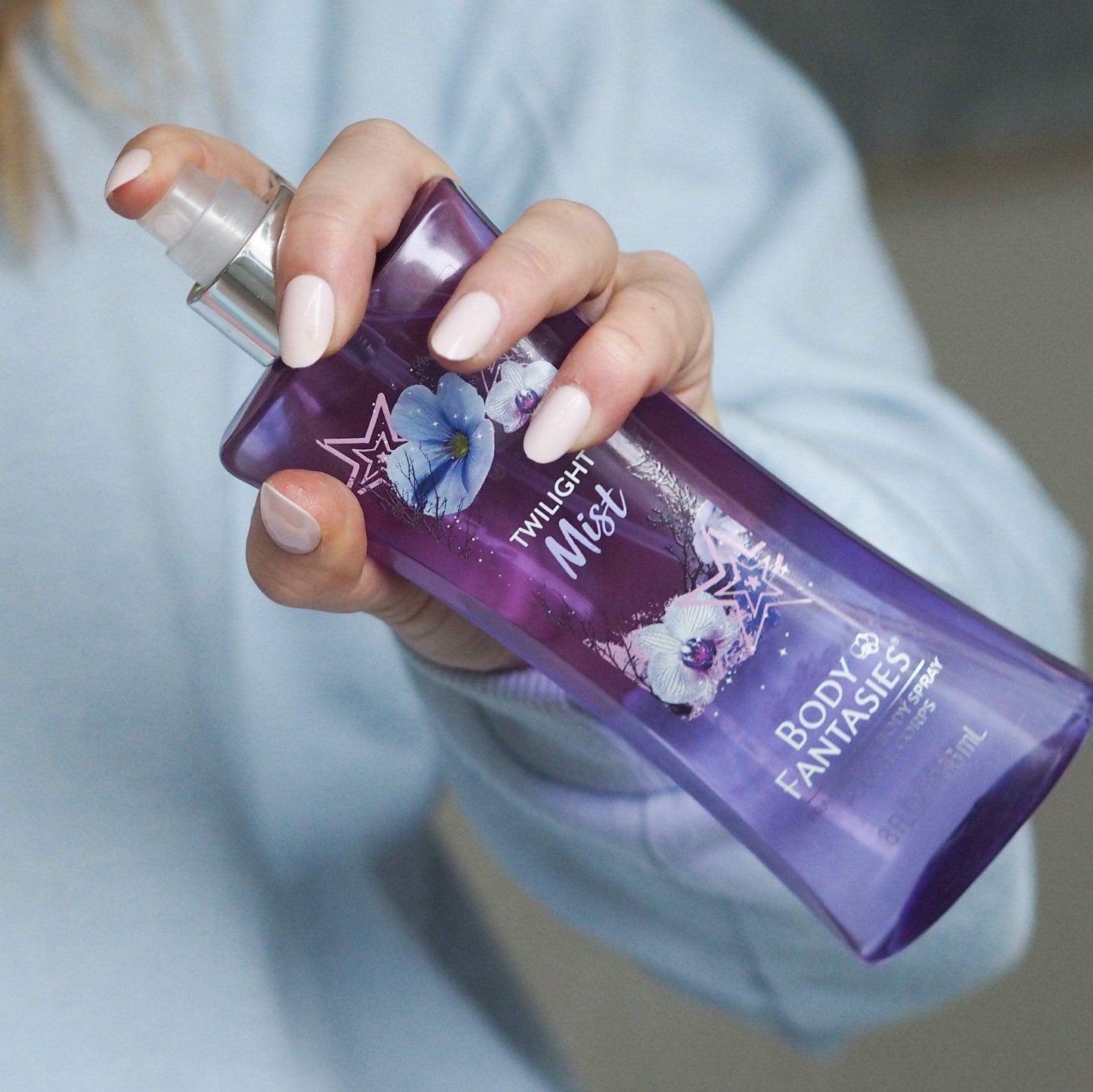Signature Twilight Mist Fragrance Body Spray by Body Fantasies for Women - 8 oz Body Spray