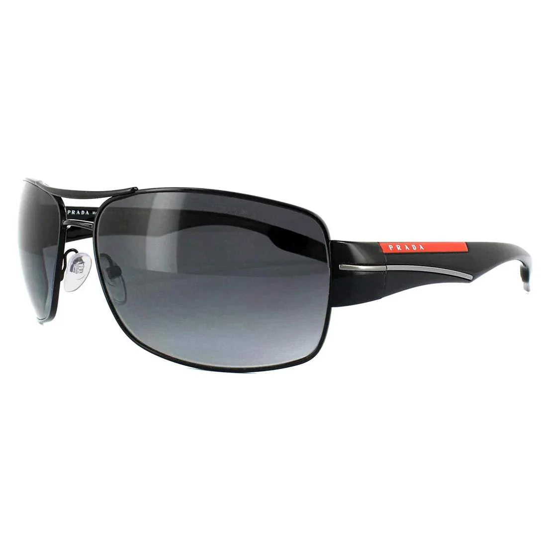 Prada SPS 53N 7AX-5W1 - Black-Grey Gradient Polarized by Prada for Men - 65-16-130 mm Sunglasses