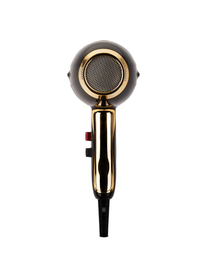 Elchim 3900 Healthy Ionic Hair Dryer - Black & Gold