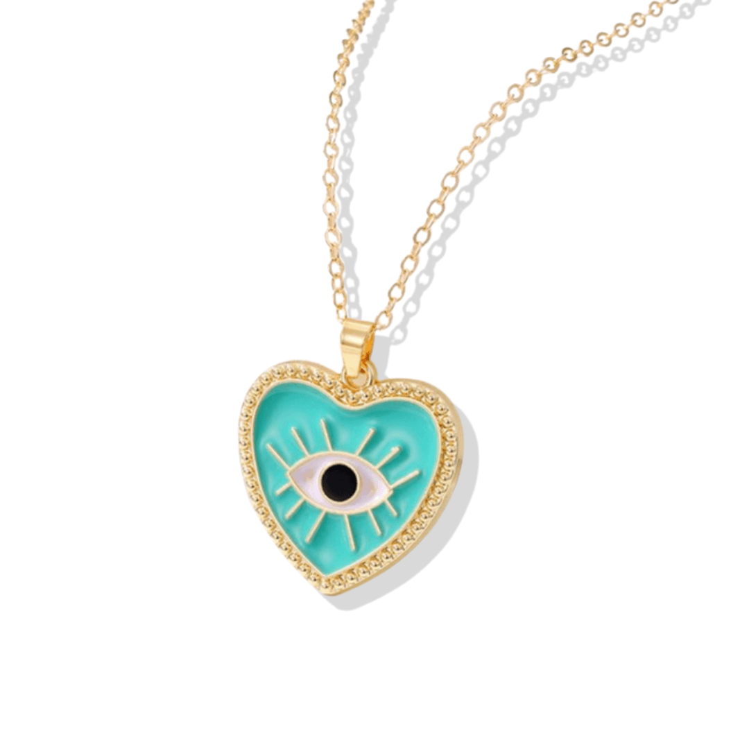 All Seeing Eye Necklace - Blue