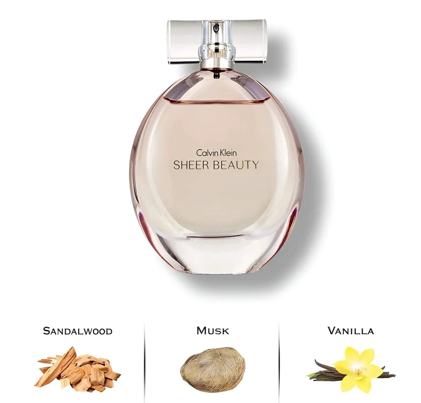 Sheer Beauty by Calvin Klein for Women - 3.4 oz EDT Spray