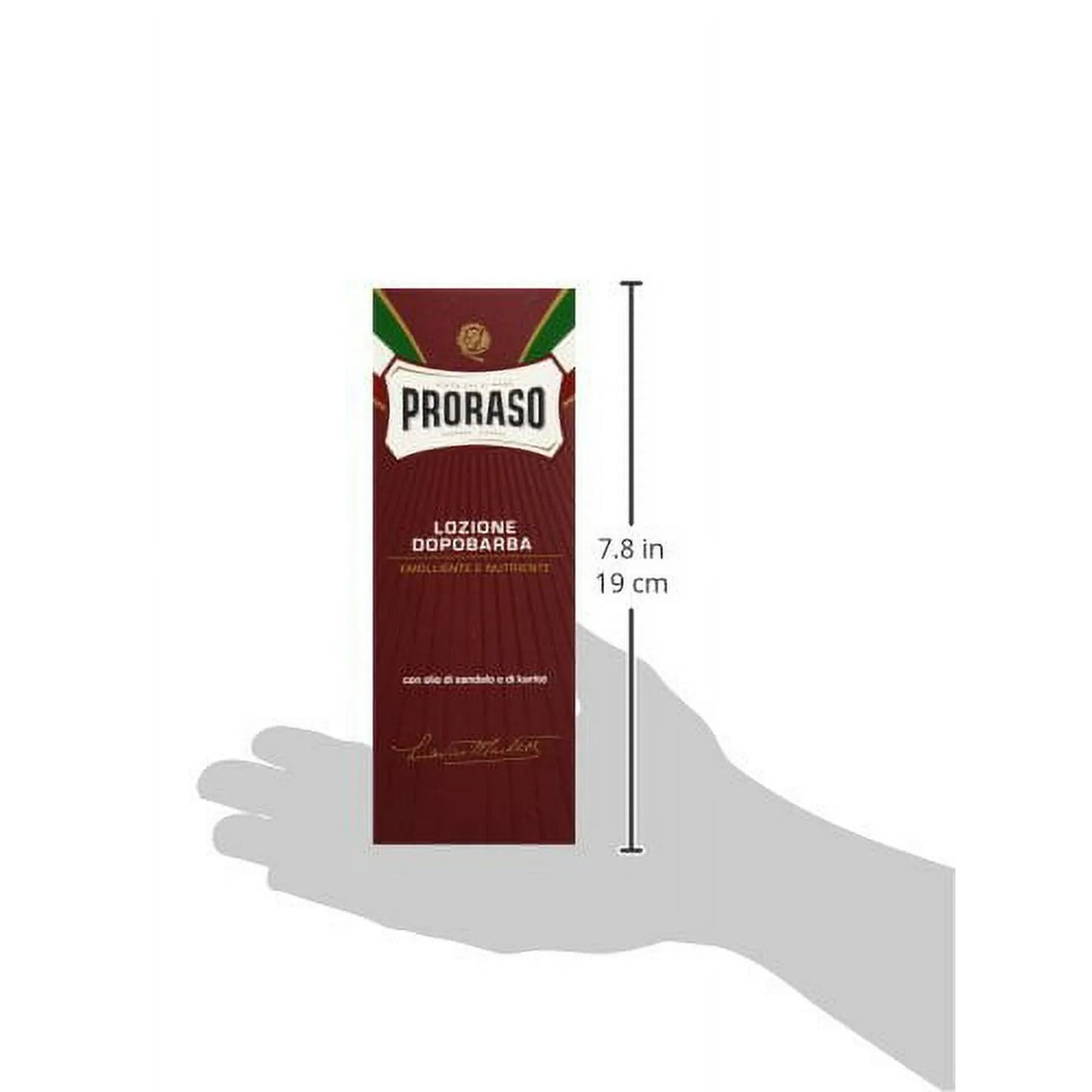 Proraso After Shave Lotion Sandalwood - Red 13.5 oz Multipack