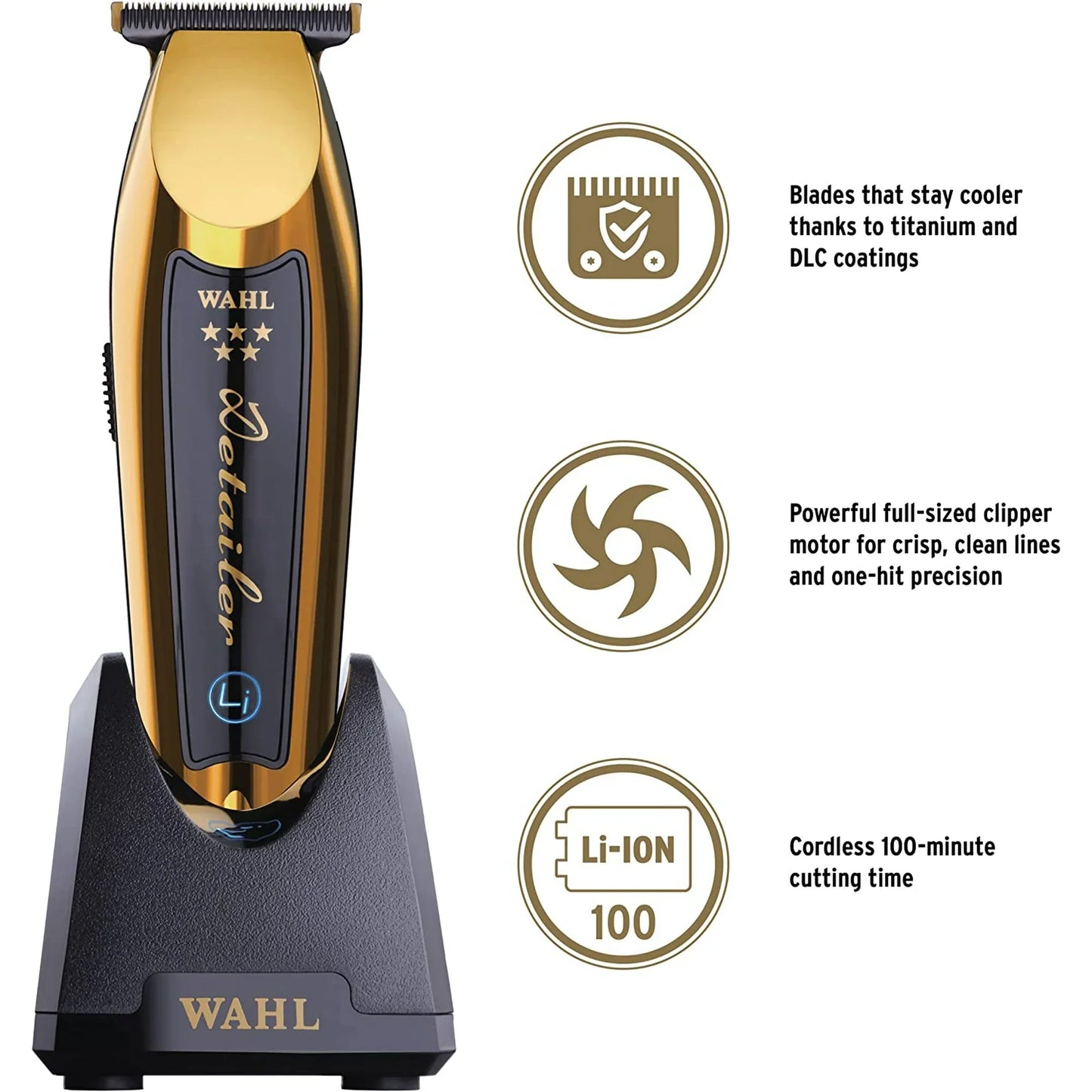 Wahl Gold Cordless Detailer Li Trimmer