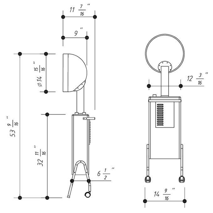 Highland Liberty Hair Dryer - Black