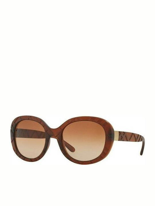 Burberry BE 4218 3583-13 - Matte Brown-Brown Gradient by Burberry - 56-21-140 mm Sunglasses