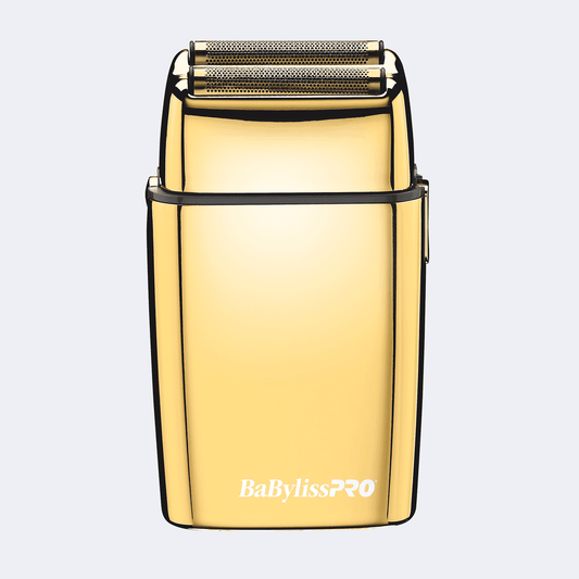 BaBylissPRO Cordless Metal Gold Double Foil Shaver