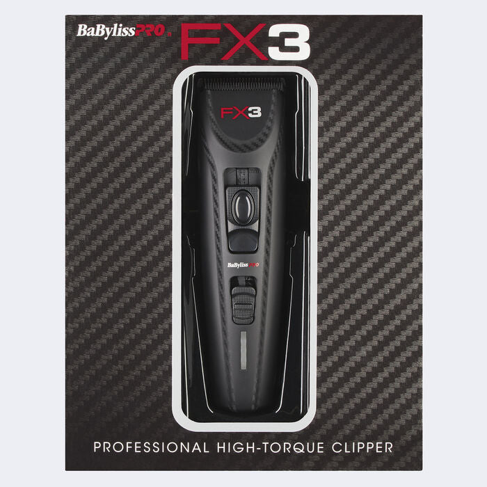 Babyliss Pro X3 Collection Clipper - Black