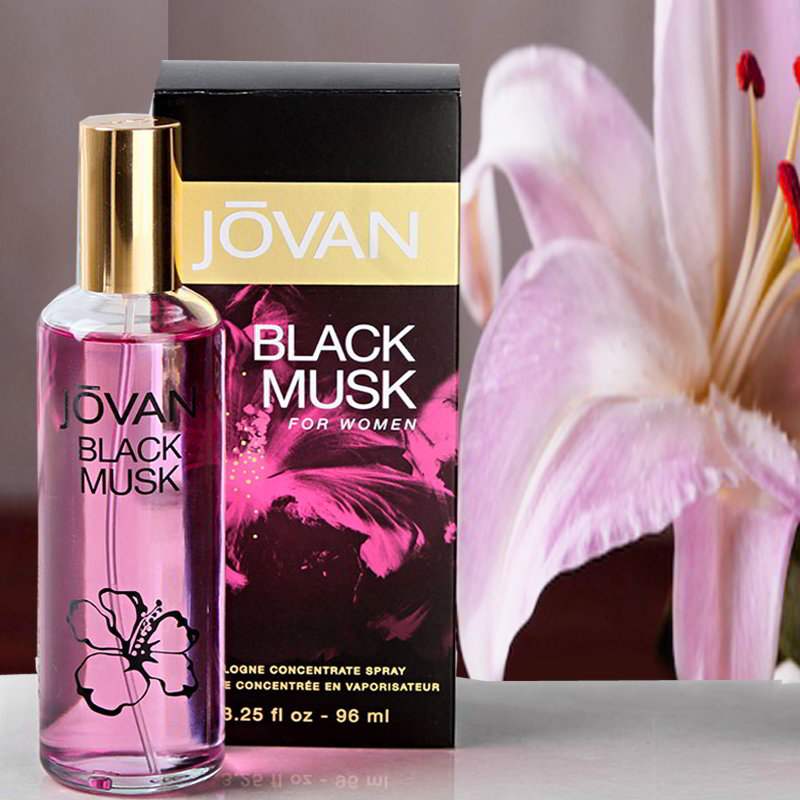 Jovan Black Musk by Jovan for Women - 3.25 oz Cologne Concentrate Spray