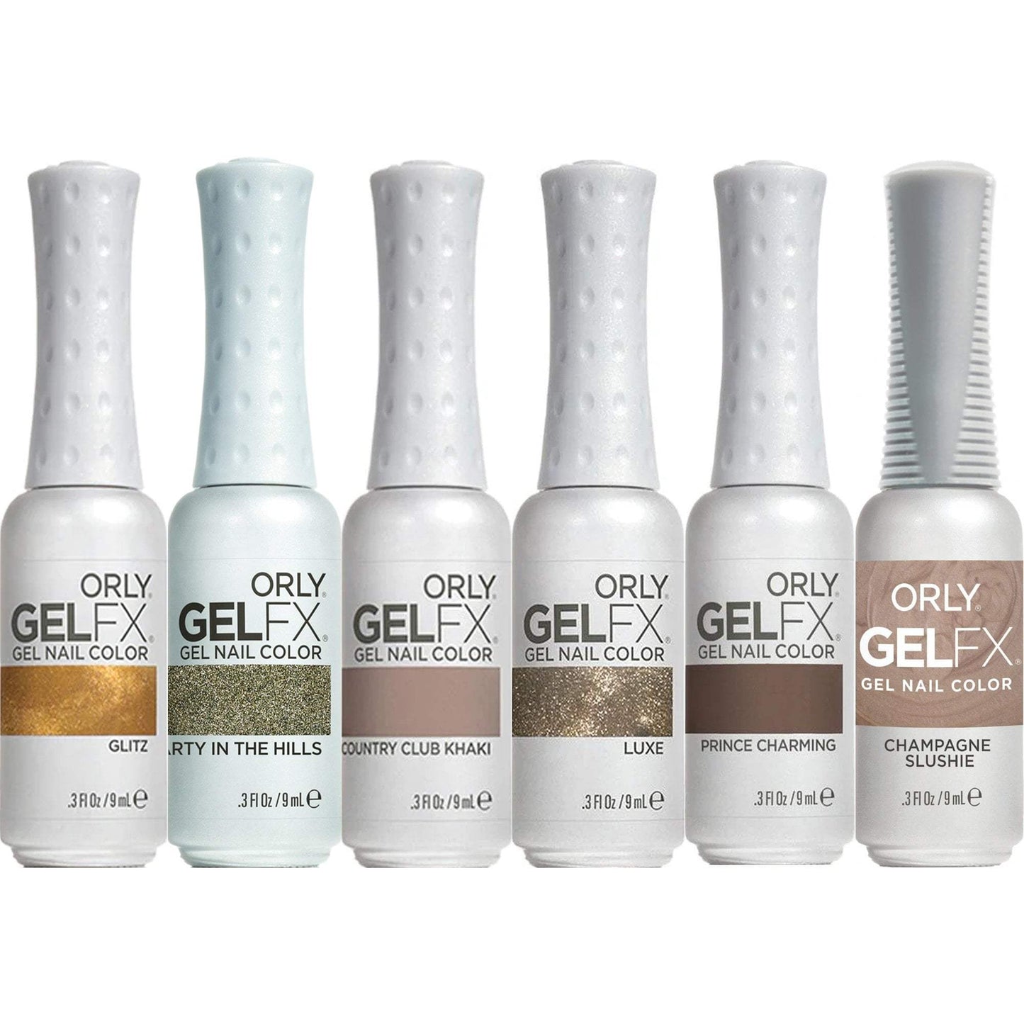 Orly Gelfx Gel Nail Color 0.3 Fl Oz / 9 Ml Prisma Gloss Gold