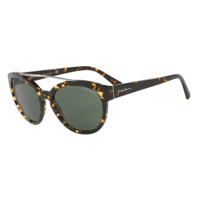 Giorgio Armani AR 8086 5294-71 - Havana-Grey Green by Giorgio Armani for Women - 55-19-140 mm Sunglasses