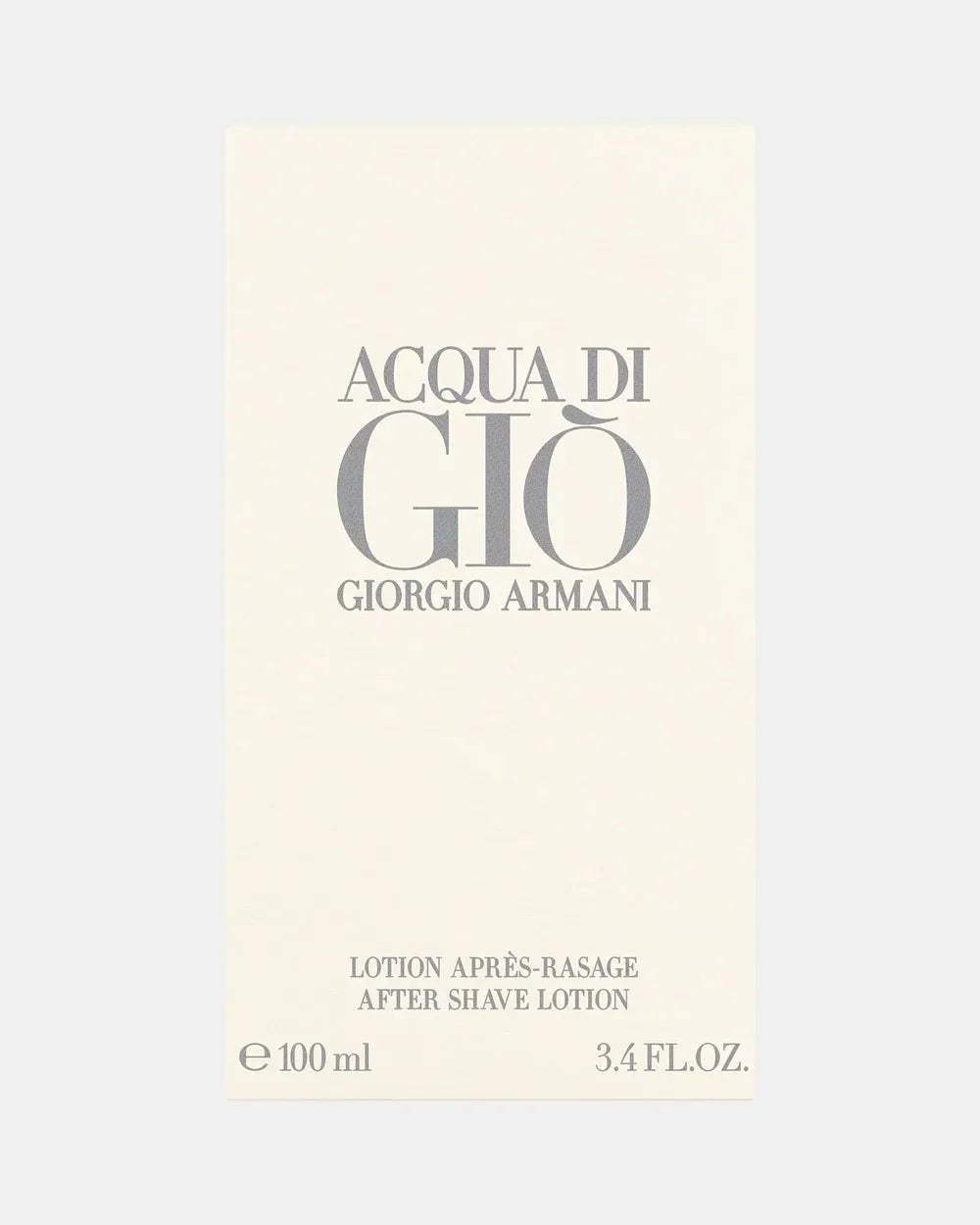 Acqua Di Gio by Giorgio Armani for Men - 3.4 oz After Shave Lotion