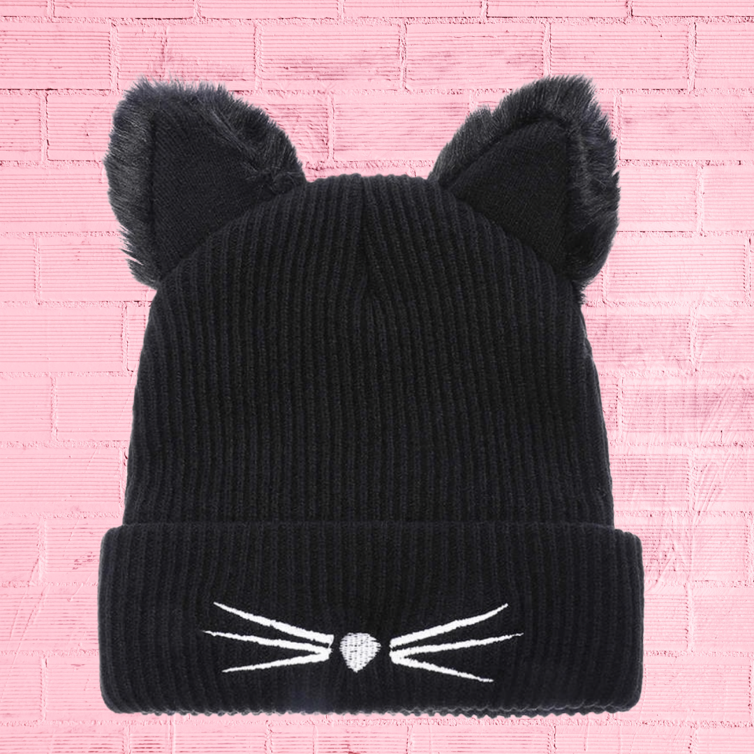 Cat Ears Knit Beanie