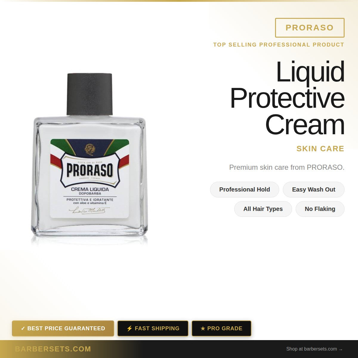 PRORASO Liquid Protective Cream