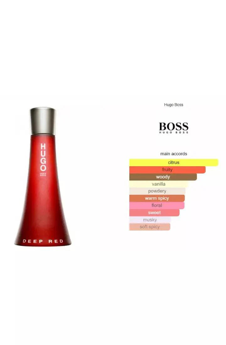 Hugo Deep Red by Hugo Boss for Women - 3 oz EDP Spray