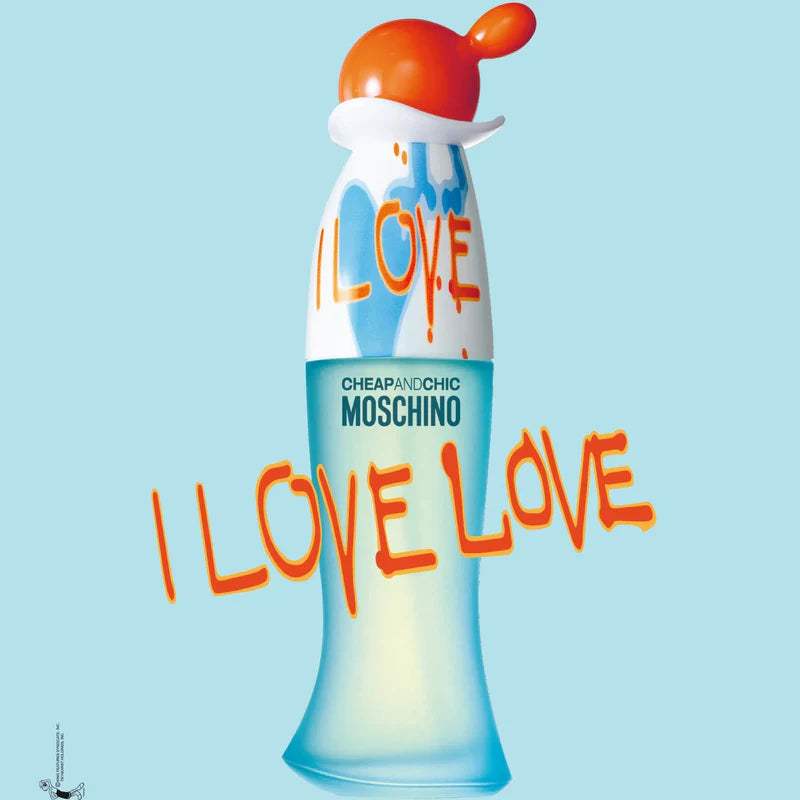 I Love Love Cheap And Chic by Moschino for Women - 3.4 oz EDT Spray