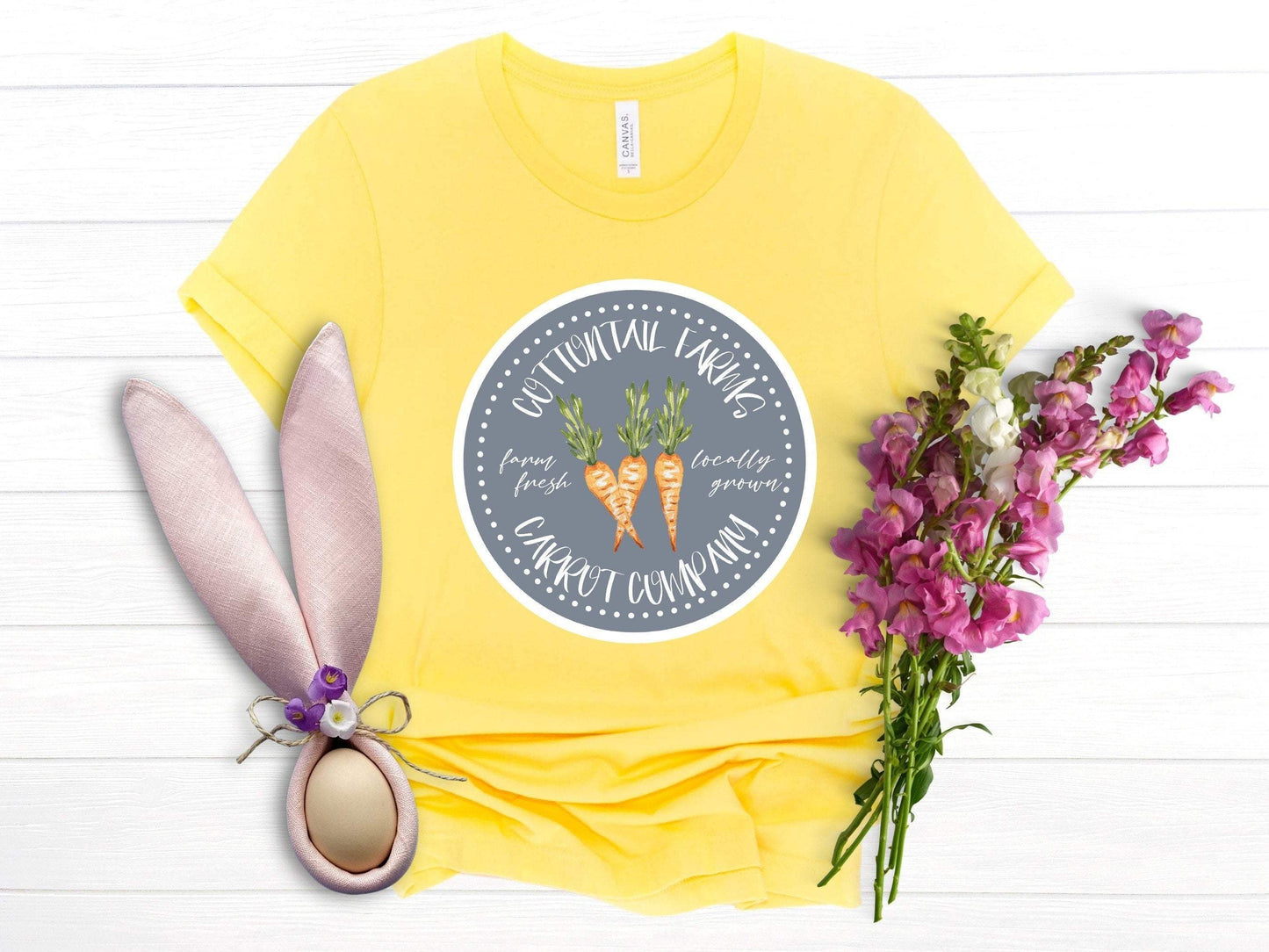 Cottontail Farms shirt 100% Cotton T-shirt High Quality