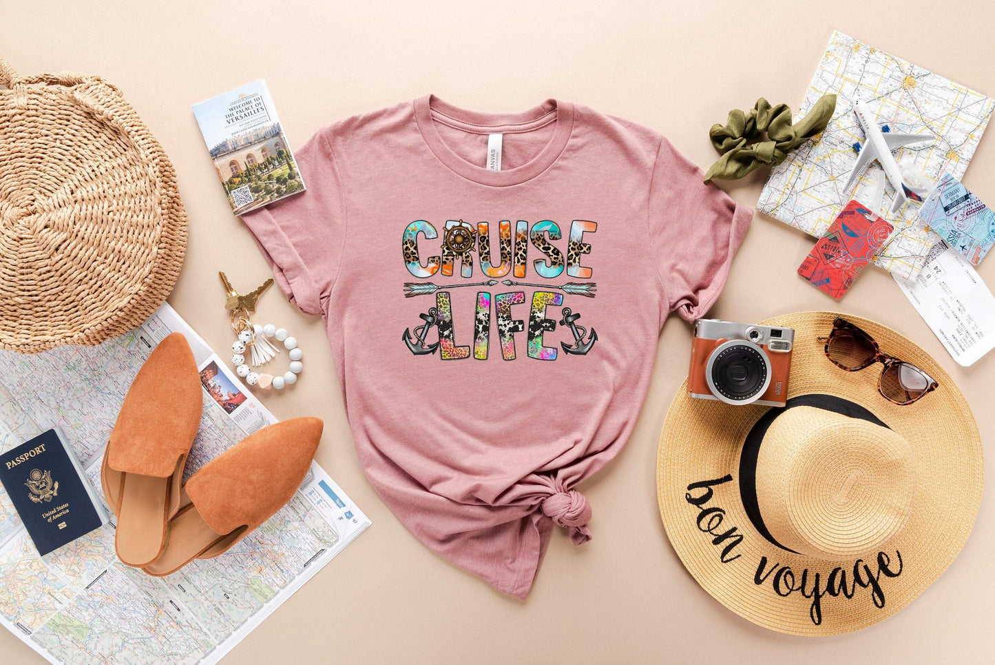 Cruise Life shirt 100% Cotton T-shirt High Quality