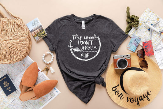 This Week I Don't Give A Ship shirt 100% Cotton T-shirt High Quality
