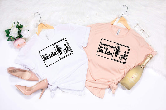The Bride shirt 100% Cotton T-shirt High Quality