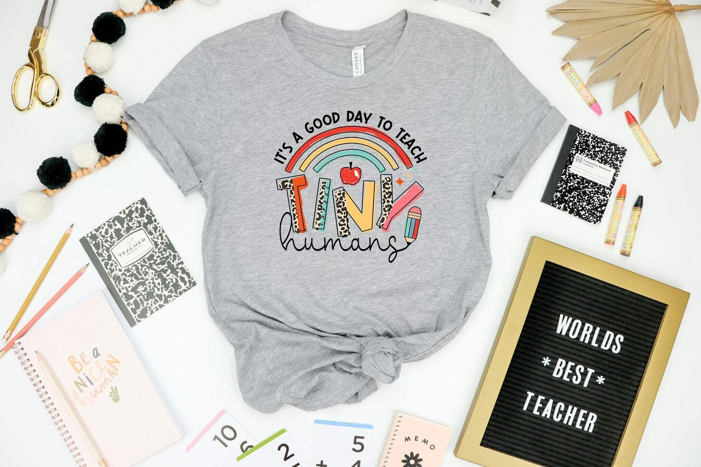 It's A Good Day To Teach Tiny Humans shirt 100% Cotton T-shirt High Quality