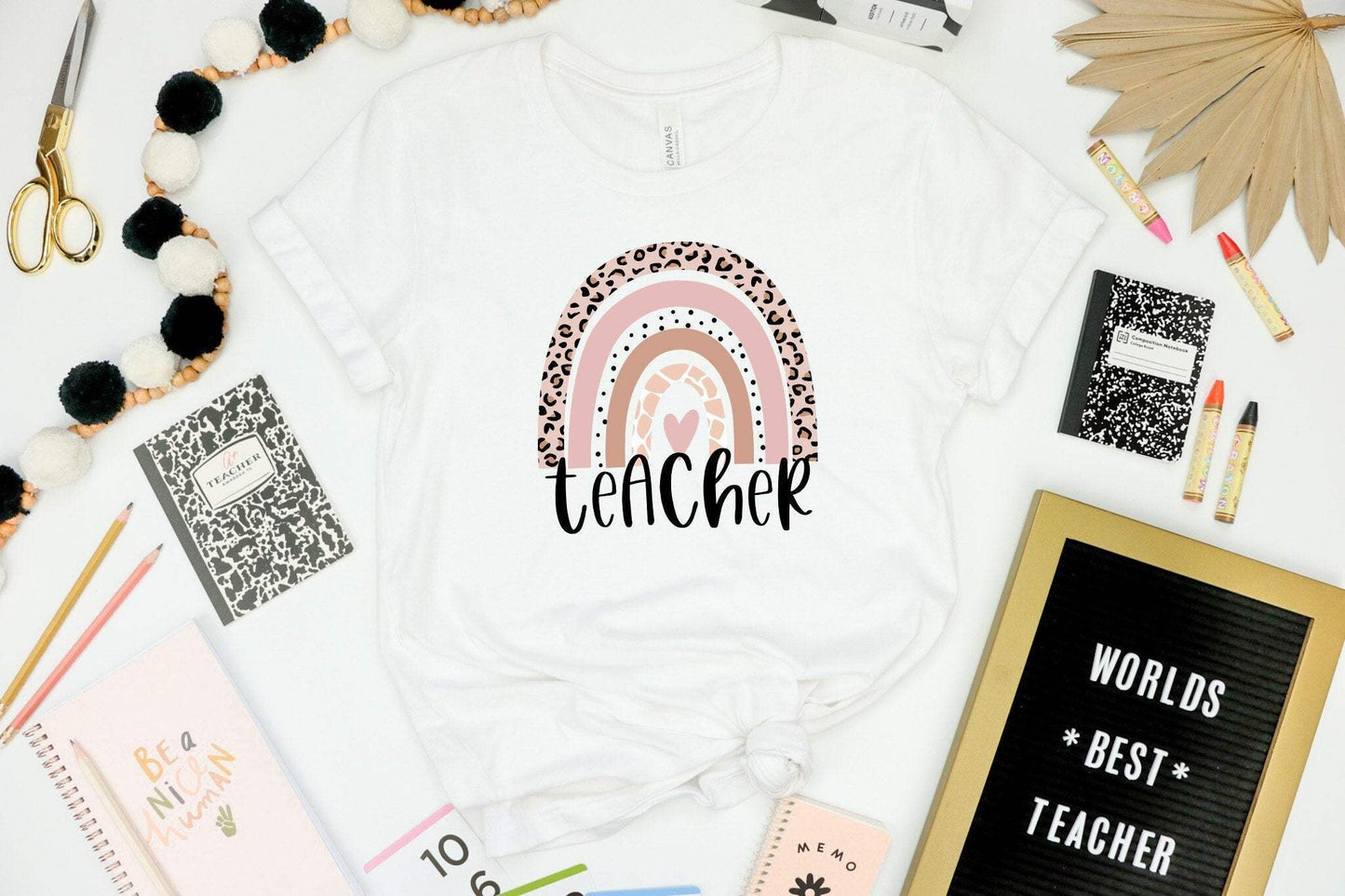 Leopard Teacher shirt 100% Cotton T-shirt High Quality