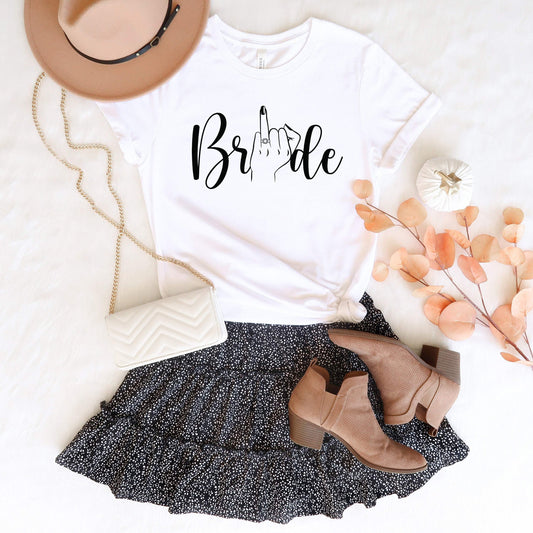 Bride shirt 100% Cotton T-shirt High Quality