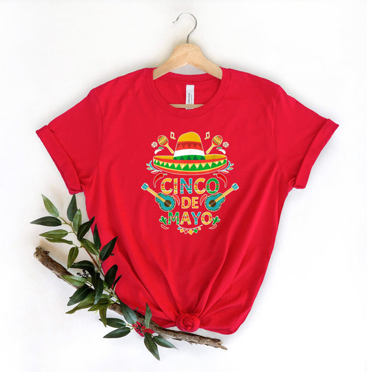 Cinco De Mayo shirt 100% Cotton T-shirt High Quality