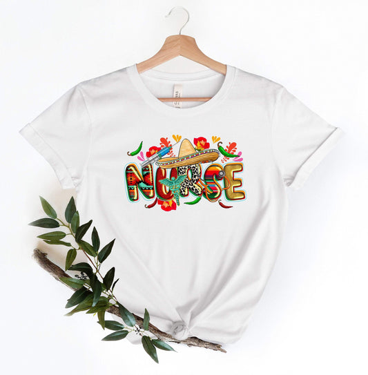 Nurse Cinco De Mayo shirt 100% Cotton T-shirt High Quality