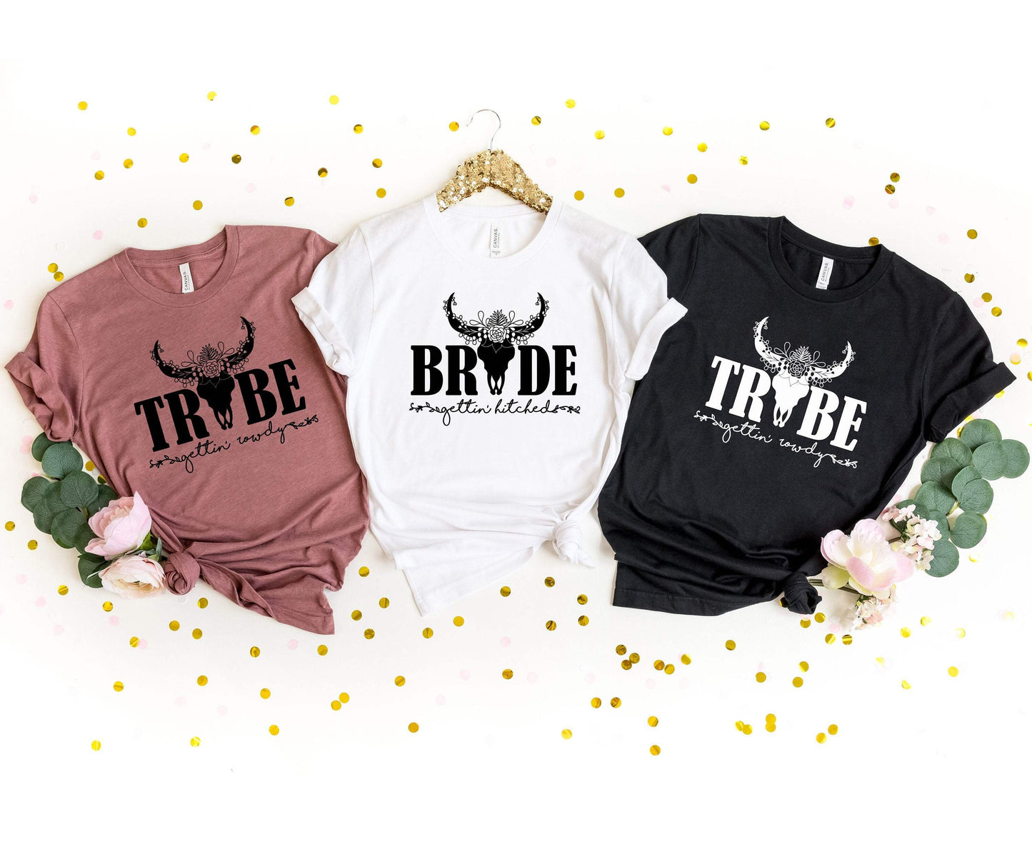 Longhorn Bride shirt 100% Cotton T-shirt High Quality