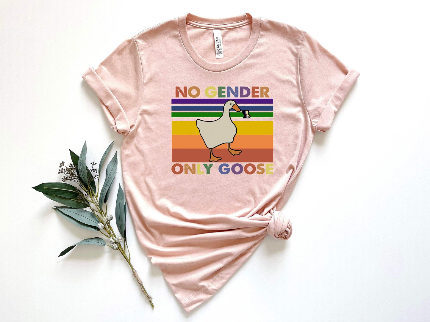 No Gender Only Goose shirt 100% Cotton T-shirt High Quality
