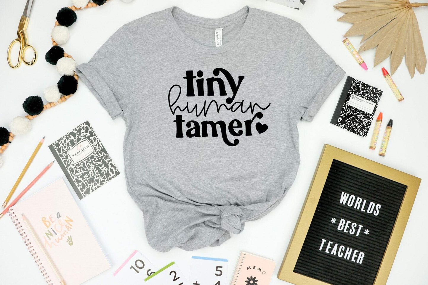 Tiny Human Tamer shirt 100% Cotton T-shirt High Quality