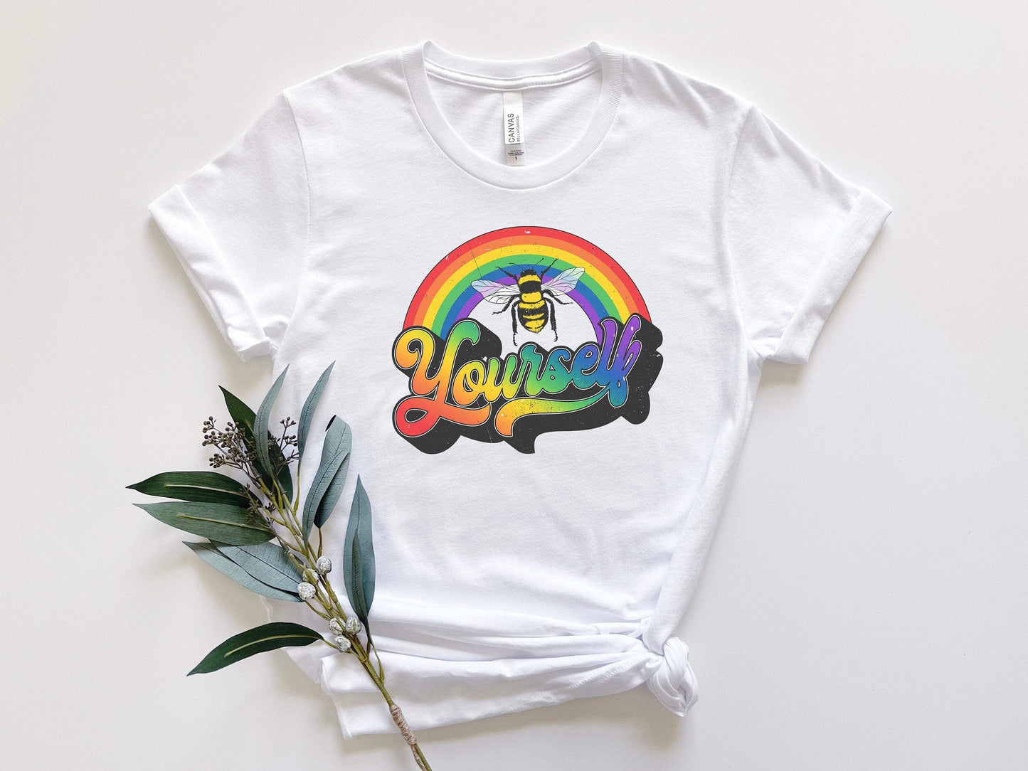 Bee Yourself shirt 100% Cotton T-shirt High Quality